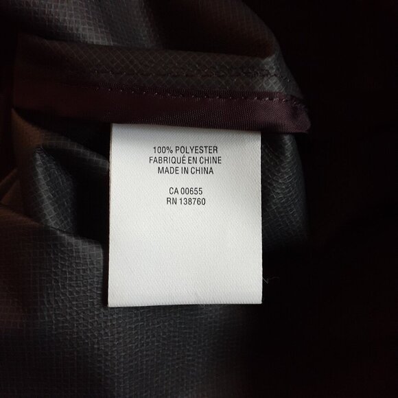 Reitmans Hyba Women's Size XXL Dark Purple Long Zipper Lightweight Jacket - Picture 7 of 15